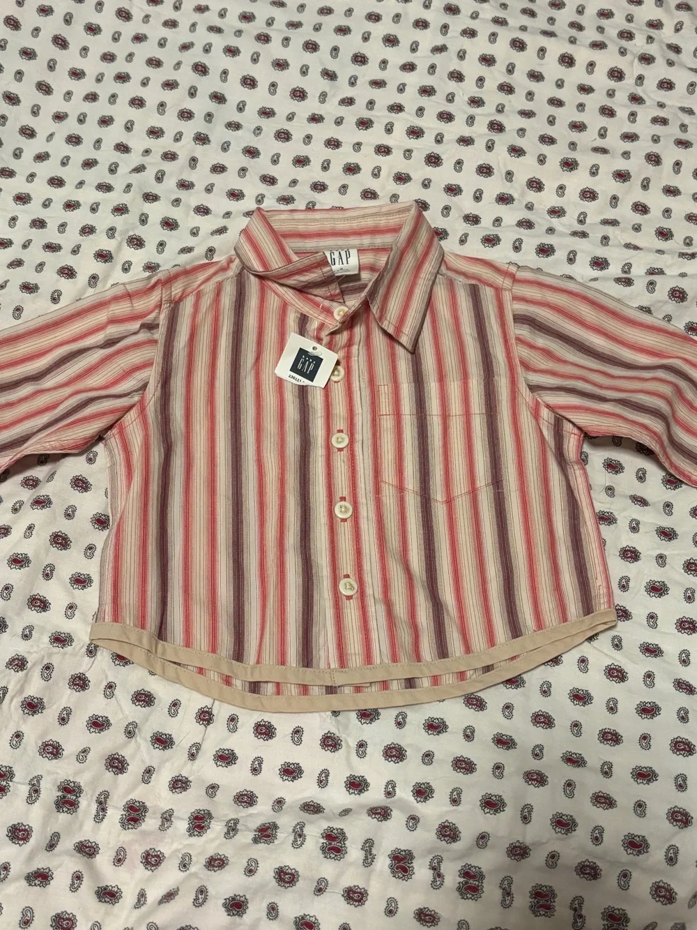 Vintage Baby Gap Button Down 100% Cotton